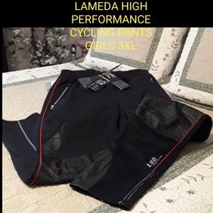 NWTAGS GIRLS 3XL H/PERFORMANCE LAMEDA CYCLING PANT
